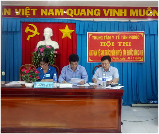 Hội thi An toàn thực phẩm huyện Tân Phước